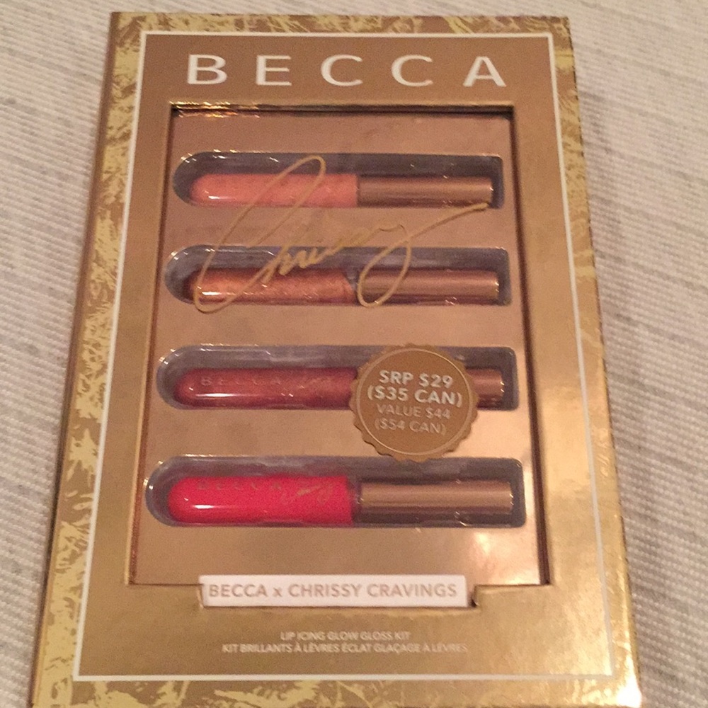 💋 BECCA Lip Glow Gloss Set. New. 💋 - Picture 6 of 7